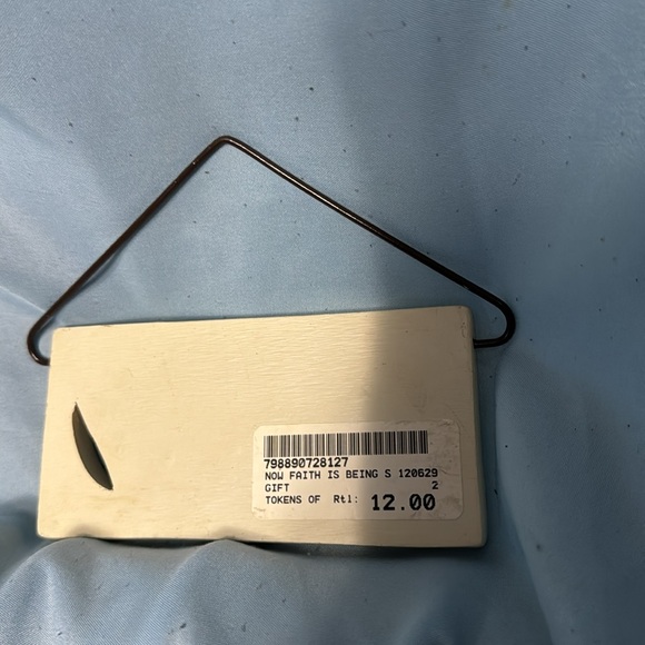 Hebrews 11:1 Wall hanging 5 x 5” - Picture 3 of 5